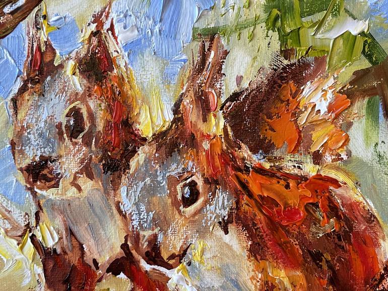 Original Figurative Animal Painting by Diana Malivani