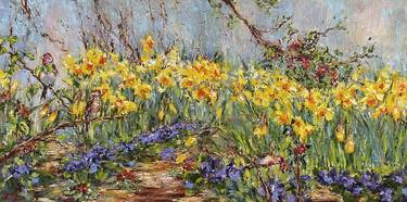 Print of Impressionism Garden Paintings by Diana Malivani