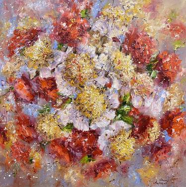 Original Floral Paintings by Diana Malivani