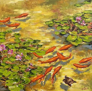 Original Fish Paintings by Diana Malivani