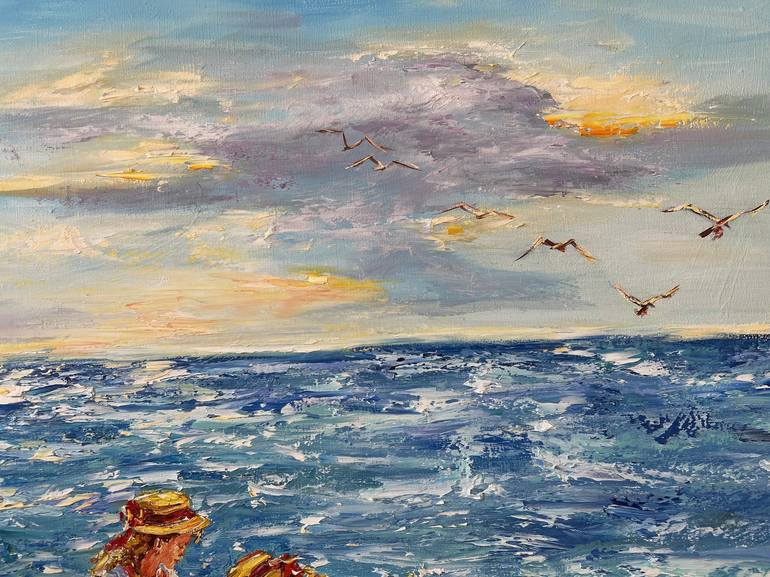 Original Seascape Painting by Diana Malivani