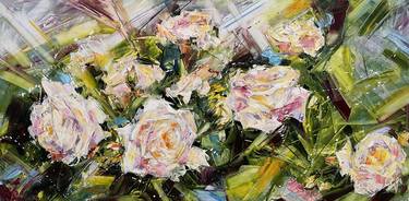 Original Impressionism Floral Paintings by Diana Malivani