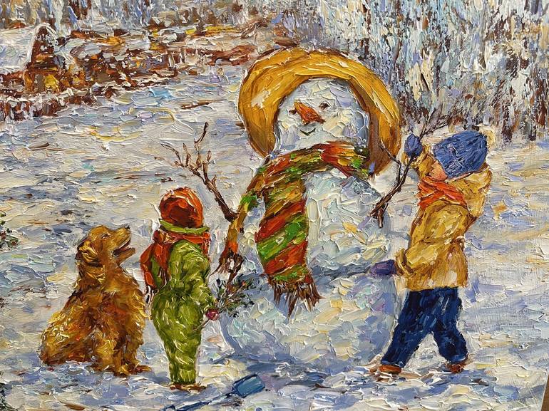 Original Children Painting by Diana Malivani