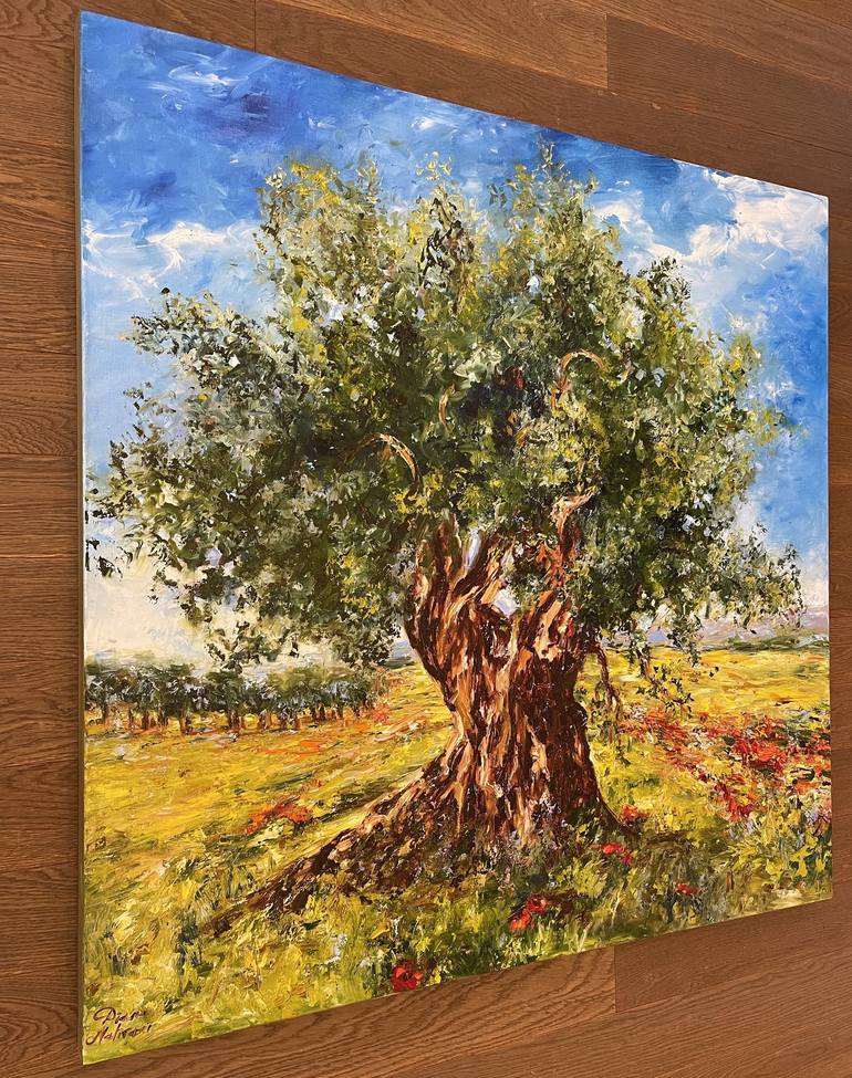 Original Tree Painting by Diana Malivani