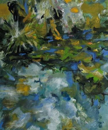 Original Abstract Expressionism Water Paintings by Jean Christophe Tramblay