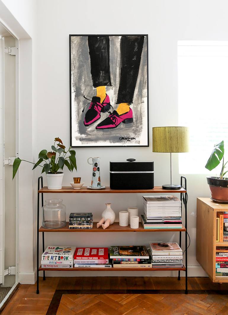 Original Illustration Abstract Painting by Christina Maltseva
