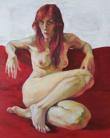 Print of Fine Art Nude Paintings by Anastasia Savchenko