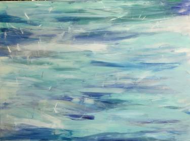 Original Impressionism Abstract Paintings by Heather Malo