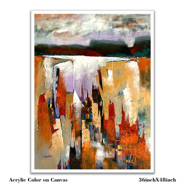 Print of Abstract Expressionism Abstract Paintings by Avinash Pise