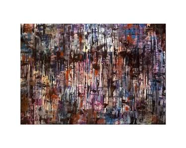 Original Abstract Expressionism Abstract Paintings by Avinash Pise
