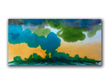 Print of Abstract Expressionism Landscape Paintings by Avinash Pise