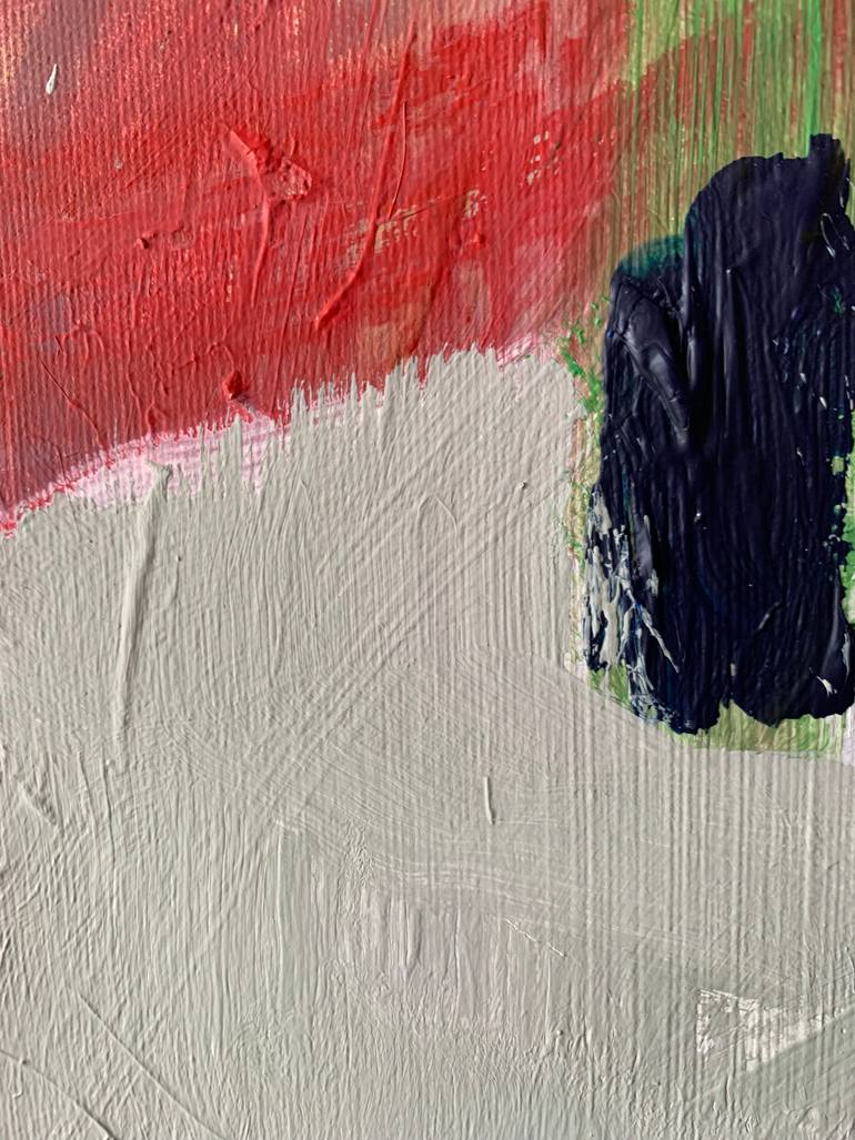 Original Conceptual Abstract Painting by Petro Hrytsiuk