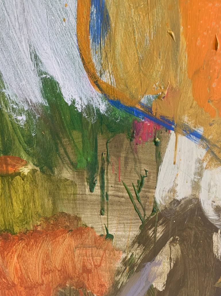 Original Contemporary Abstract Painting by Petro Hrytsiuk