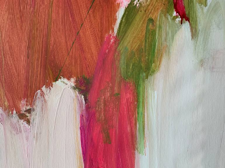 Original Abstract Expressionism Abstract Painting by Petro Hrytsiuk