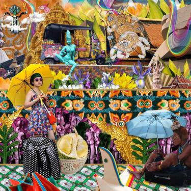 Print of Surrealism World Culture Collage by Toby Leon