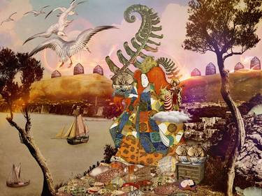 Print of Surrealism World Culture Collage by Toby Leon