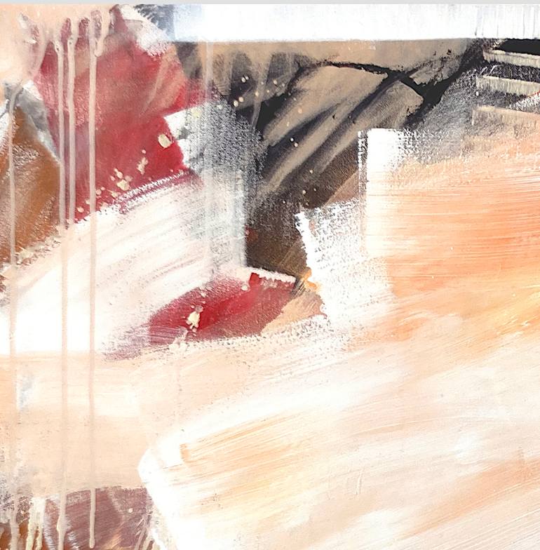 Original Abstract Expressionism Abstract Painting by Jutta Rika Bressem