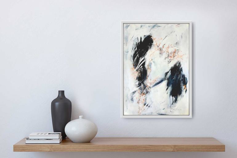 Original Abstract Painting by Jutta Rika Bressem