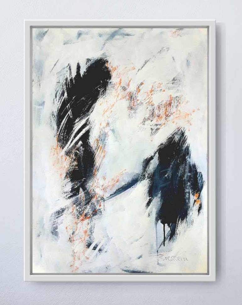 Original Abstract Painting by Jutta Rika Bressem