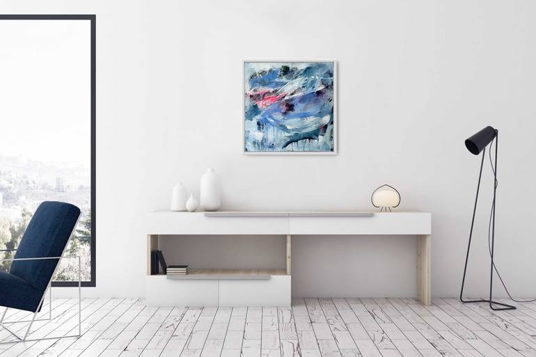 Original Abstract Painting by Jutta Rika Bressem