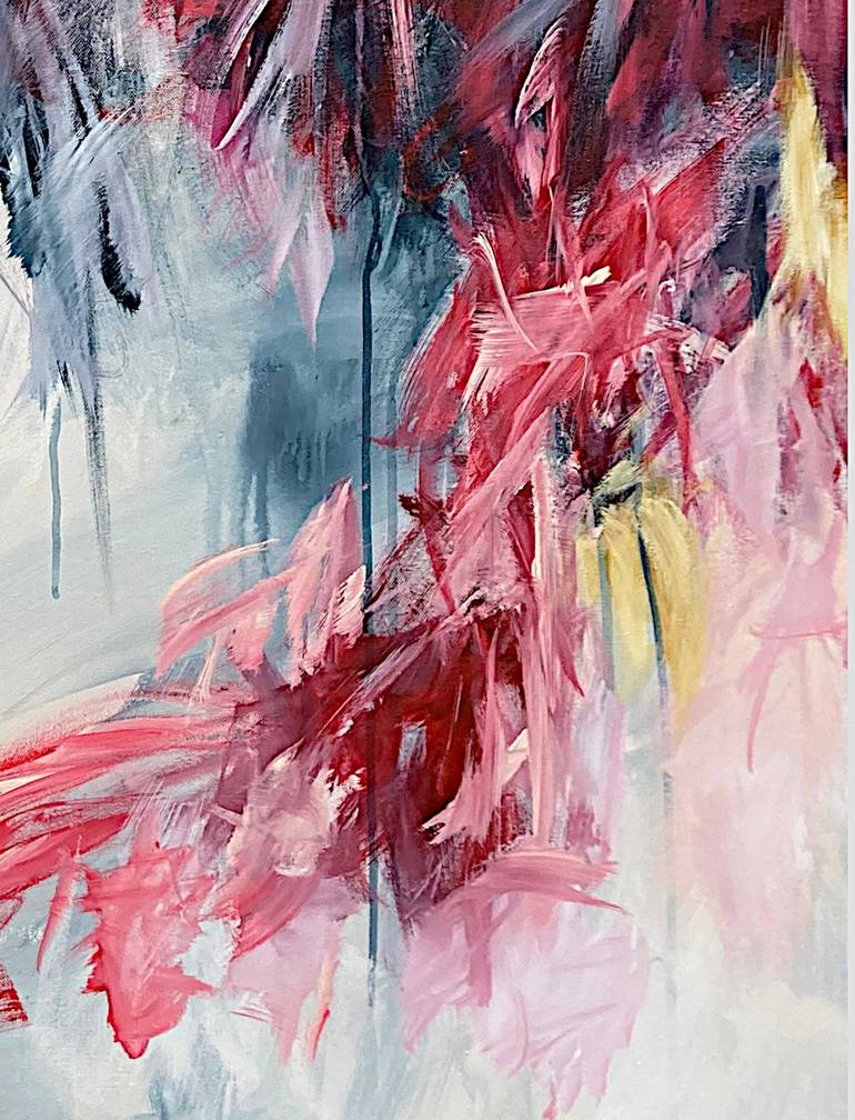 Original Expressionism Abstract Painting by Jutta Rika Bressem