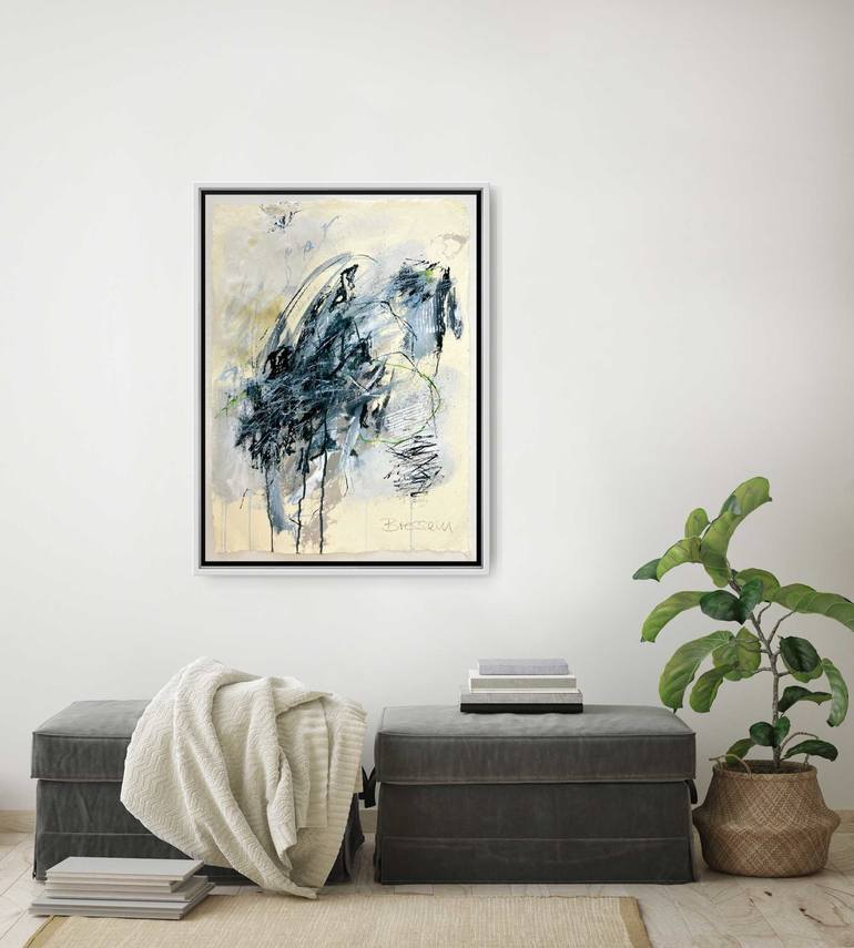 Original Abstract Painting by Jutta Rika Bressem