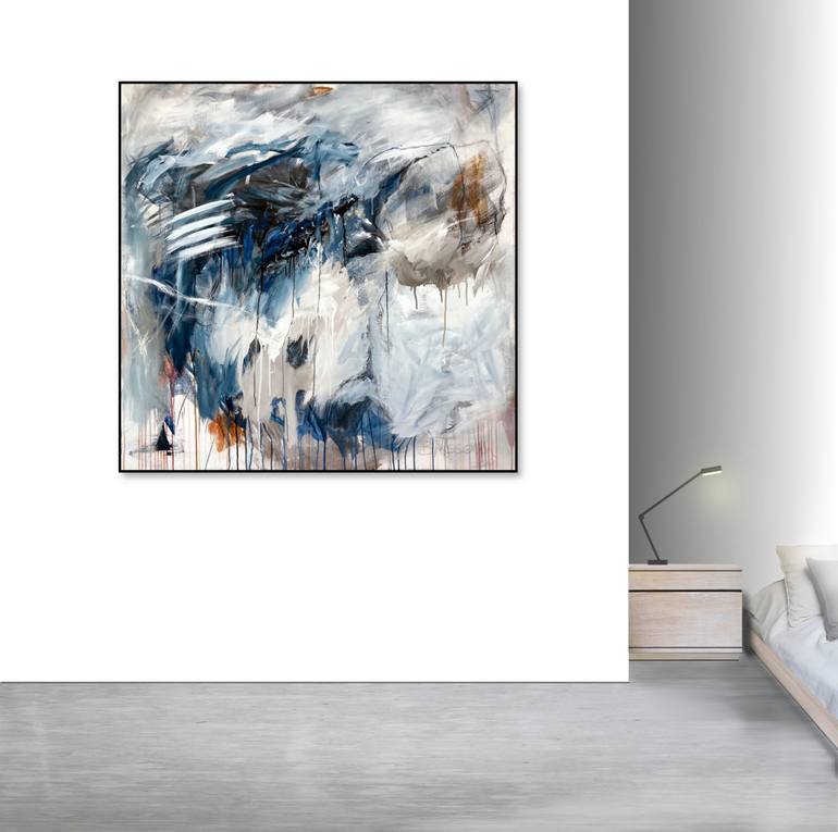 Original Abstract Painting by Jutta Rika Bressem