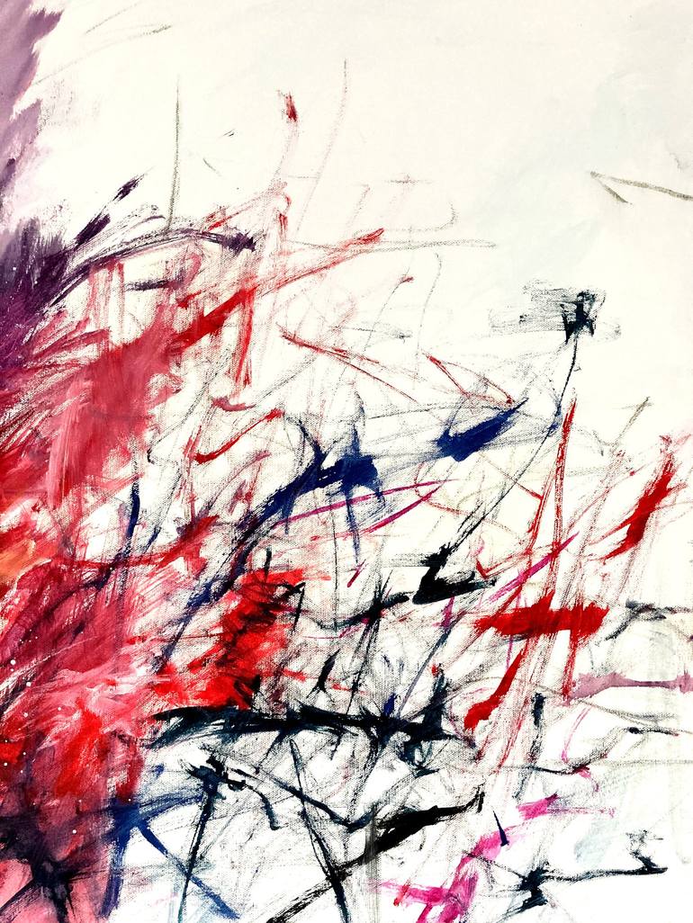 Original Abstract Painting by Jutta Rika Bressem