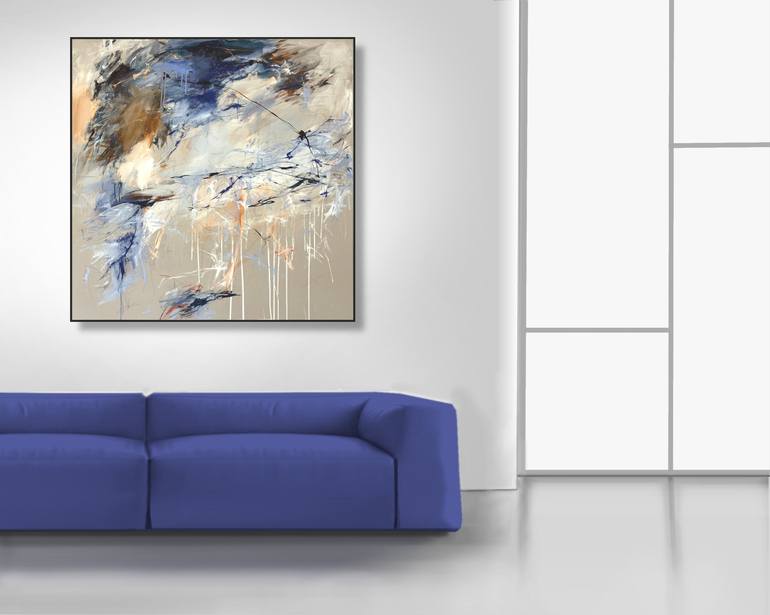 Original Abstract Painting by Jutta Rika Bressem