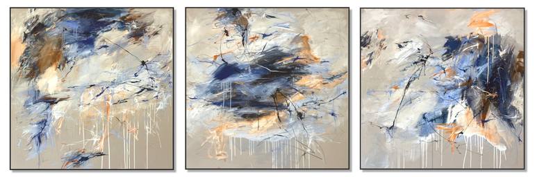 Original Abstract Painting by Jutta Rika Bressem