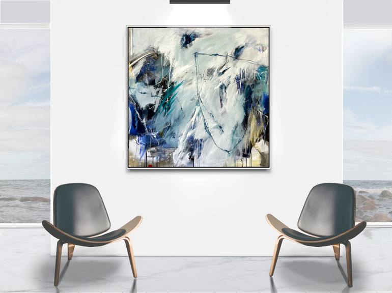 Original Abstract Painting by Jutta Rika Bressem