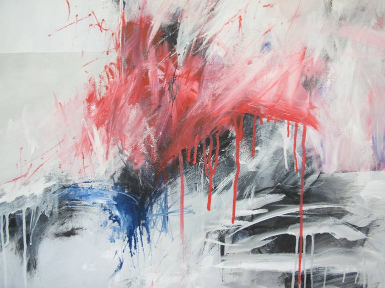 Original Abstract Painting by Jutta Rika Bressem