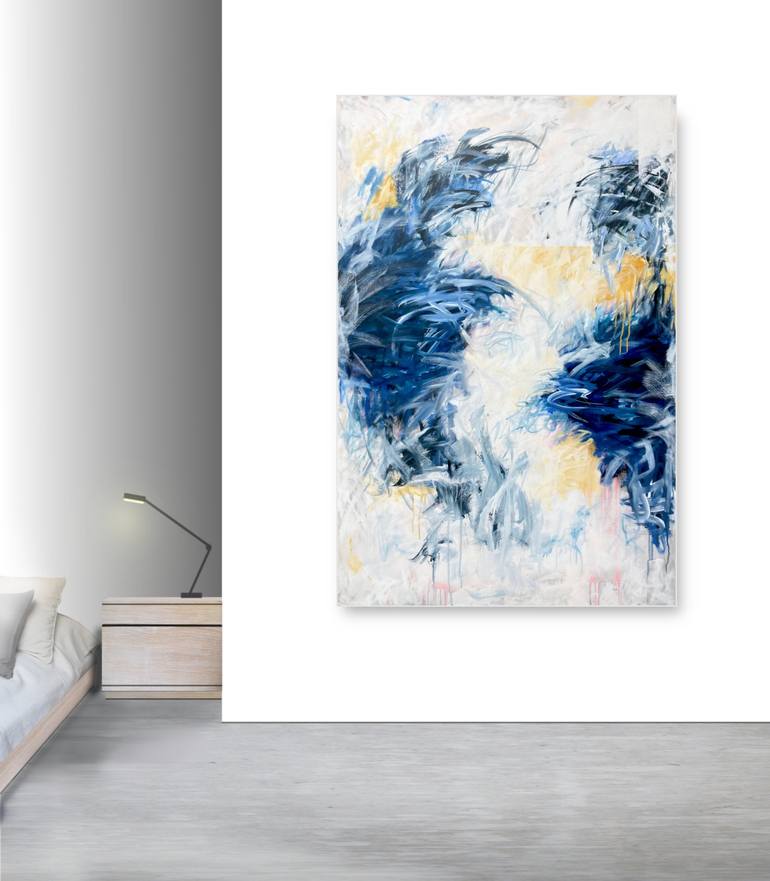 Original Abstract Painting by Jutta Rika Bressem