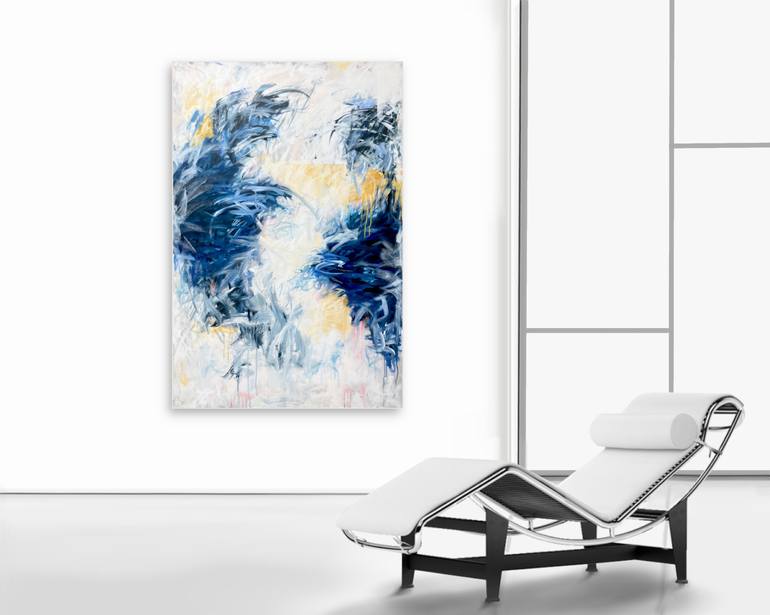 Original Abstract Painting by Jutta Rika Bressem