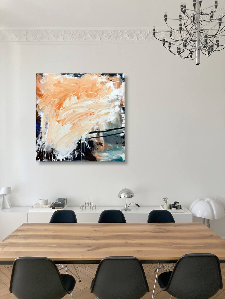 Original Abstract Painting by Jutta Rika Bressem