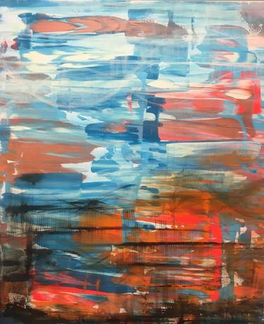 Original Conceptual Abstract Painting by Nora Gem