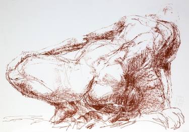 Original Nude Drawings by Katrin Schöß