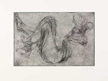 drypoint nudes 4 - Limited Edition of 8 thumb