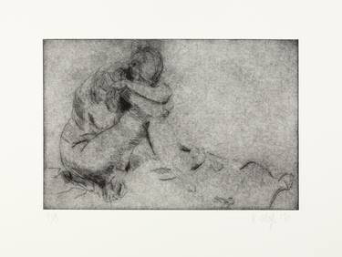 drypoint nudes 1 - Limited Edition of 8 thumb