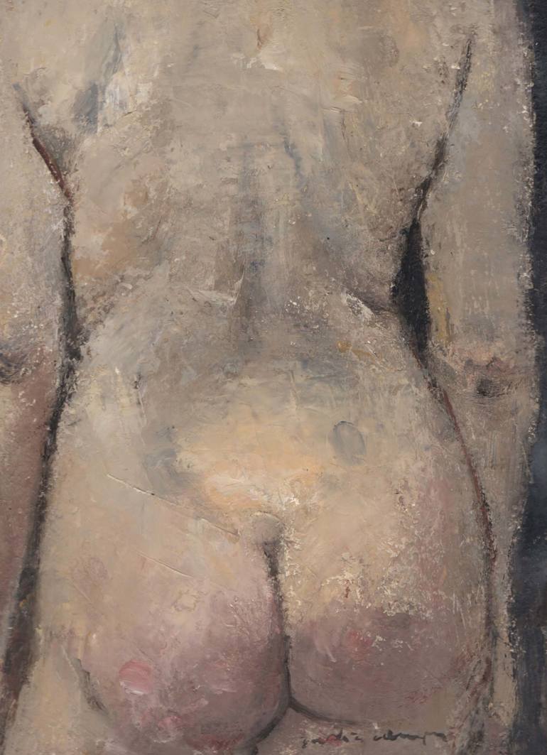 Partial Nude Painting by Badia Camps | Saatchi Art