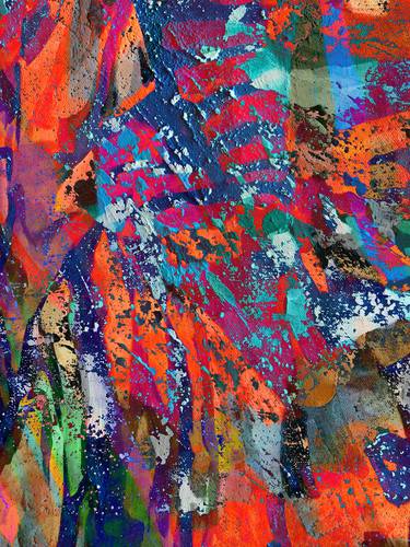 Print of Abstract Expressionism Abstract Mixed Media by Anna Musiienko