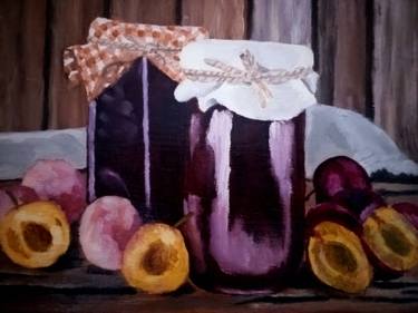 Original Classicism Still Life Painting by Olha Zhukova