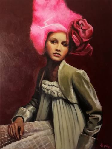 La vie en rose * Portrait of a baroque lady thumb