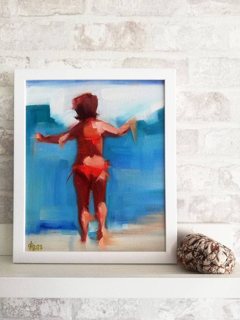 Original Contemporary Children Painting by Maria del Roxo