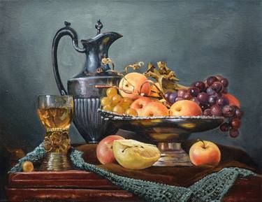 Original Realism Still Life Paintings by Valeriu Bondarenco