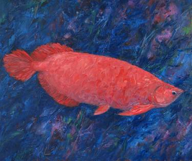 Original Fine Art Fish Paintings by Michael Sol