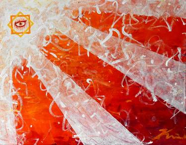 Original sacred Geometric Painting by Kyle Kelley