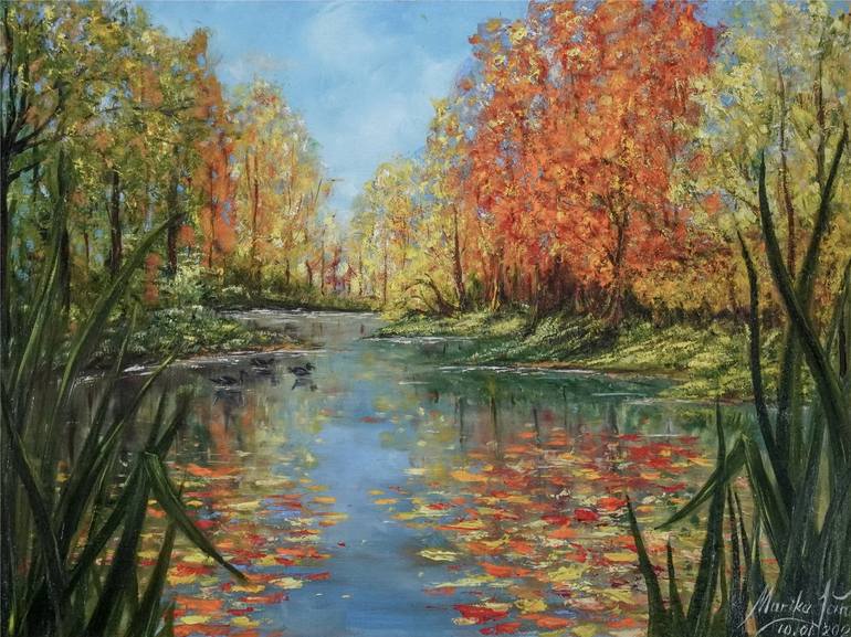 Autumn Pond - Print