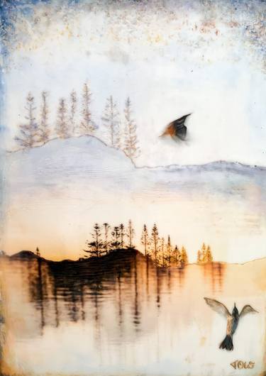Original Figurative Landscape Paintings by Tanya Ogilvie-White