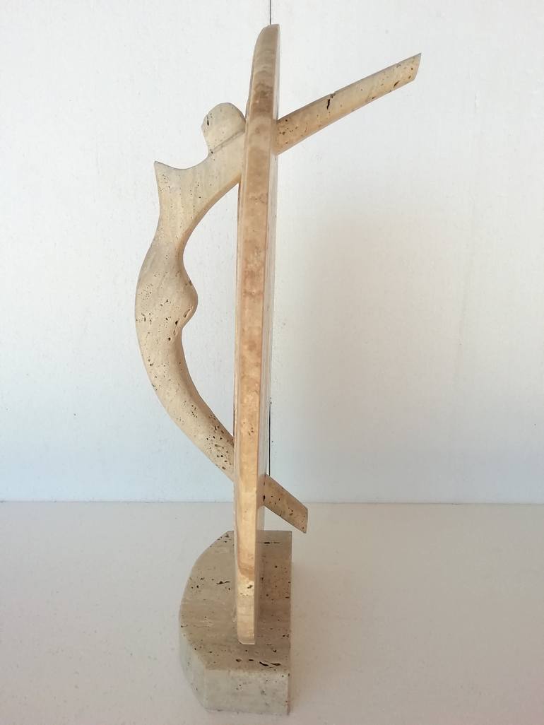 Original Abstract Sculpture by Benito Pili